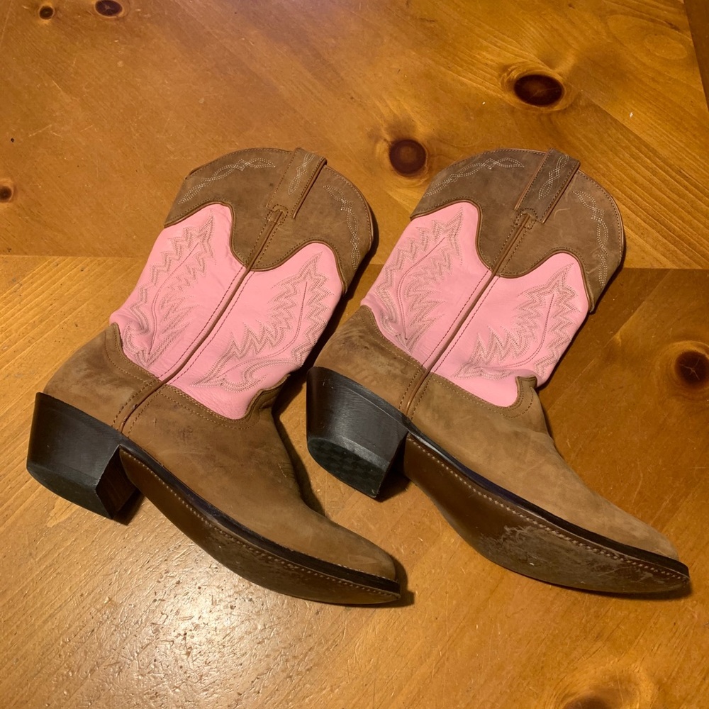 Durango Pink Ladies Cowboy Boots
